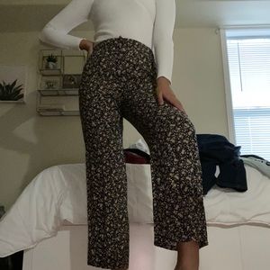 Floral Flowy Pants